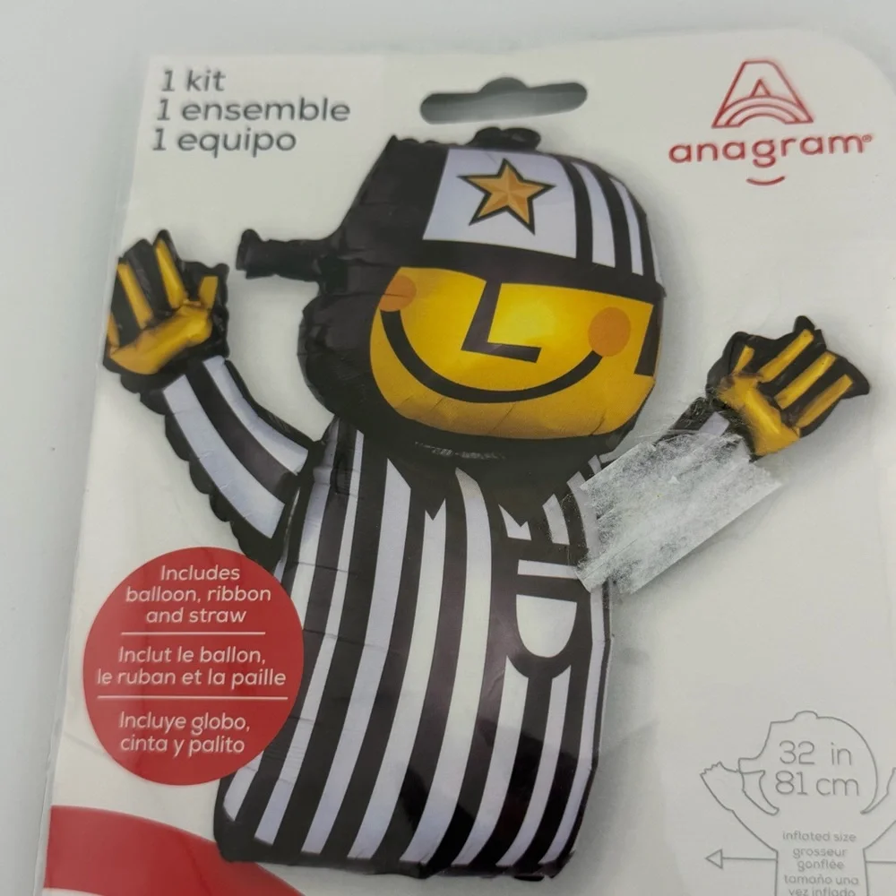 GAME DAY' Banner and Football Themed Balloons - Set of 5